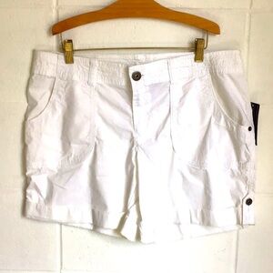 INC white shorts